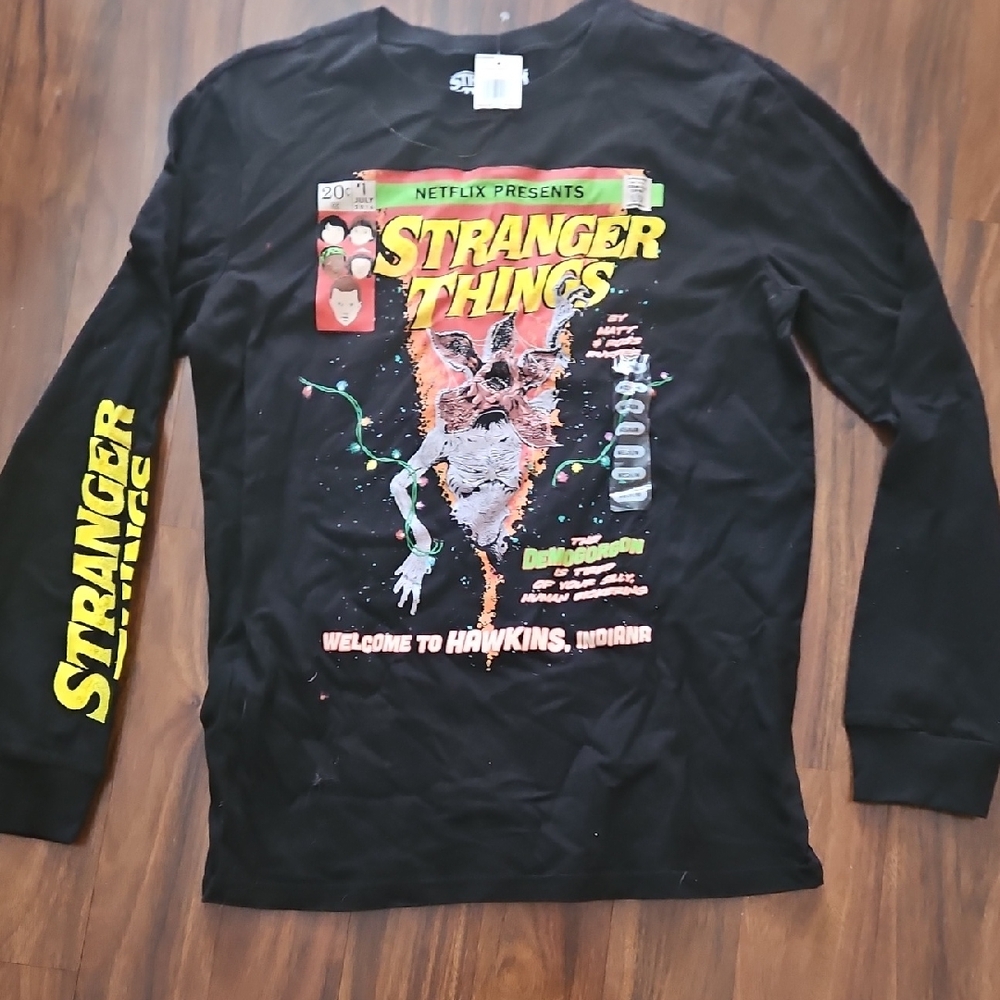 Stranger Things NEW long Sleeve T-shirt - Medium